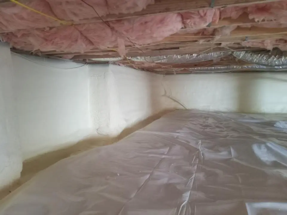Crawl space encapsulation with closed-cell spray foam for Spray Foam Roofing Repair in Casas Adobes